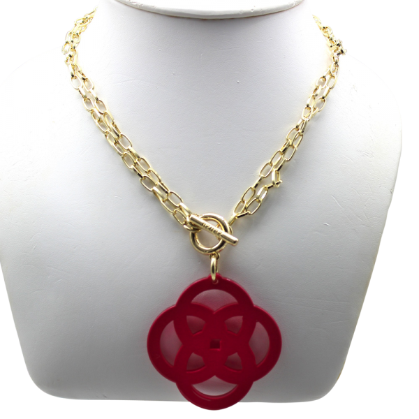 Private Selection, 2in1 Kette pink