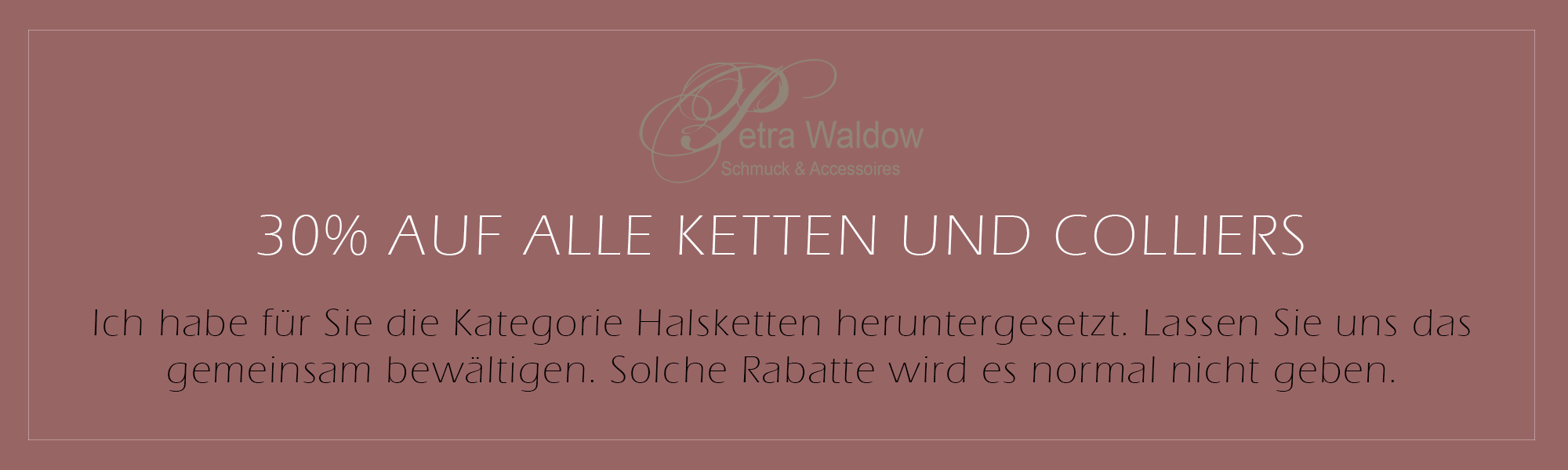Kettenrabatt